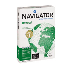 Biroja papīrs Navigator Universal, A4, 80g/m2, 500 loksnes, A klase