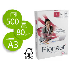Biroja papīrs Pioneer, A3, 80g/m2, 500 loksnes, A klase