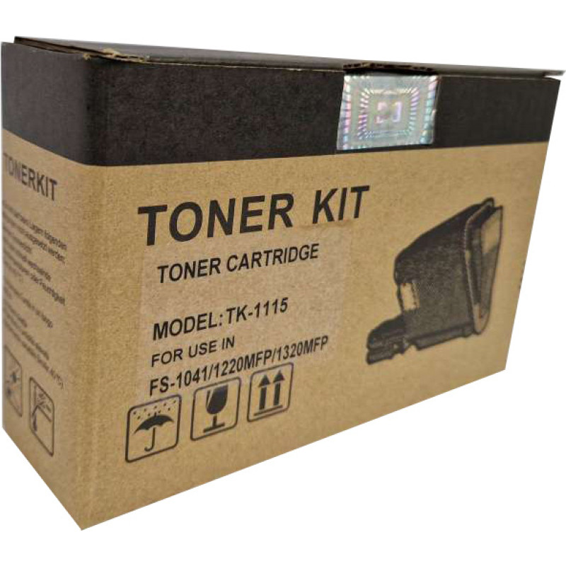 Toner kit Kyocera TK-1115 BK 1.6K COMPATIBLE