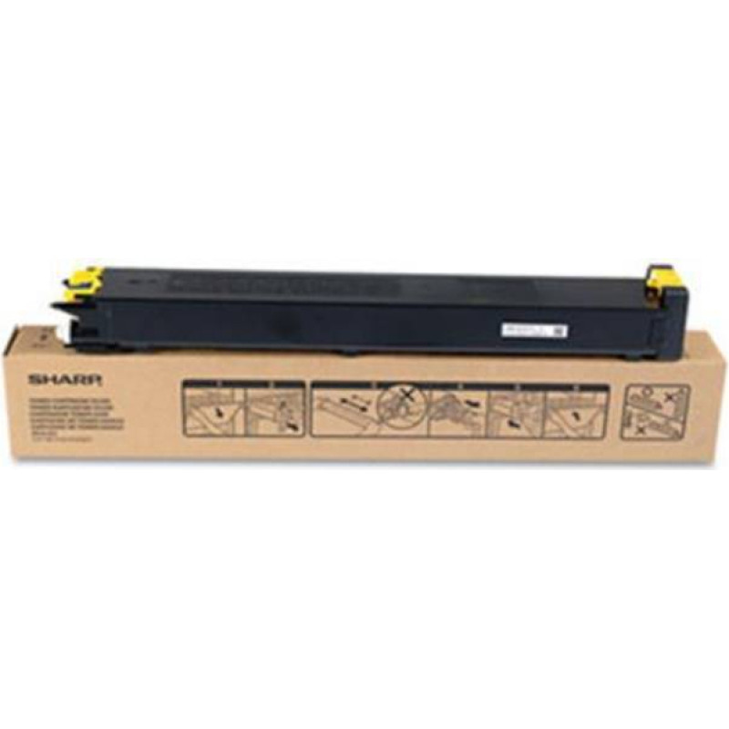 Sharp Toner kit Sharp MX23GTYA YL 10K OEM