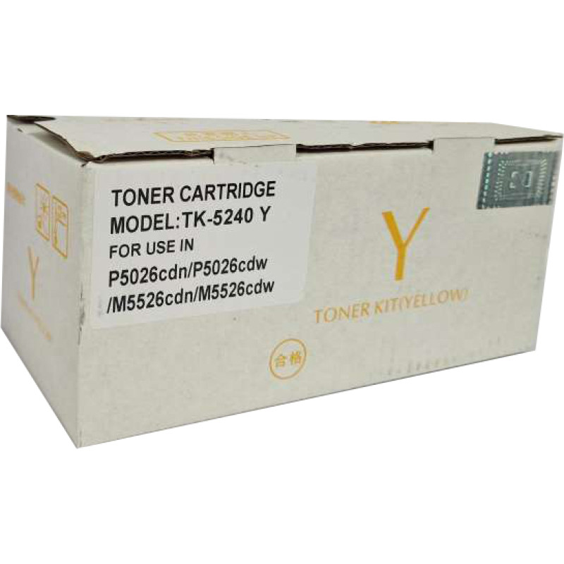 Toner kit Kyocera TK-5240 (1T02R7ANL0) YL 3K COMPATIBLE
