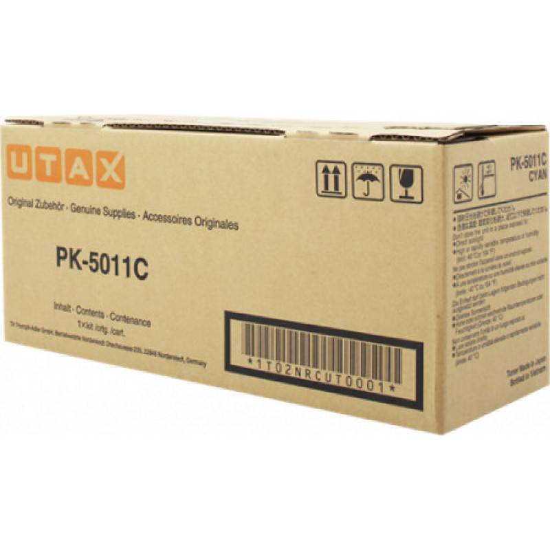 Utax Toner kit Utax PK-5011C (1T02NRCUT0) CY 5K OEM