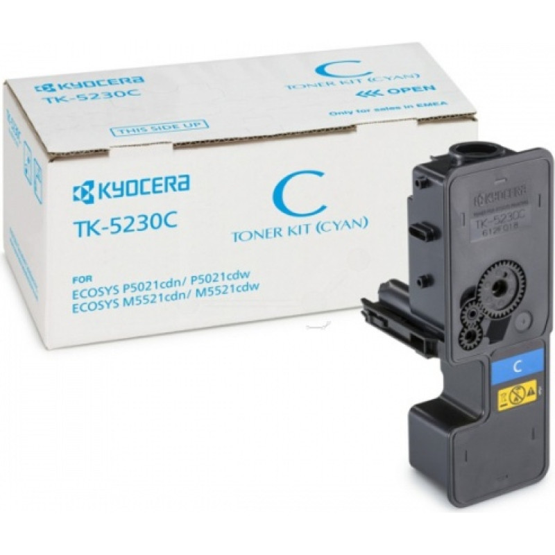 Kyocera Toner kit Kyocera TK-5230 (1T02R9CNL0) CY 2.2K OEM