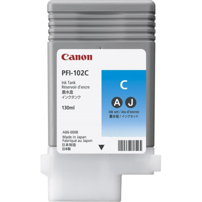 Canon Cartridge Canon PFI-102C (0896B001) CY 130ml OEM