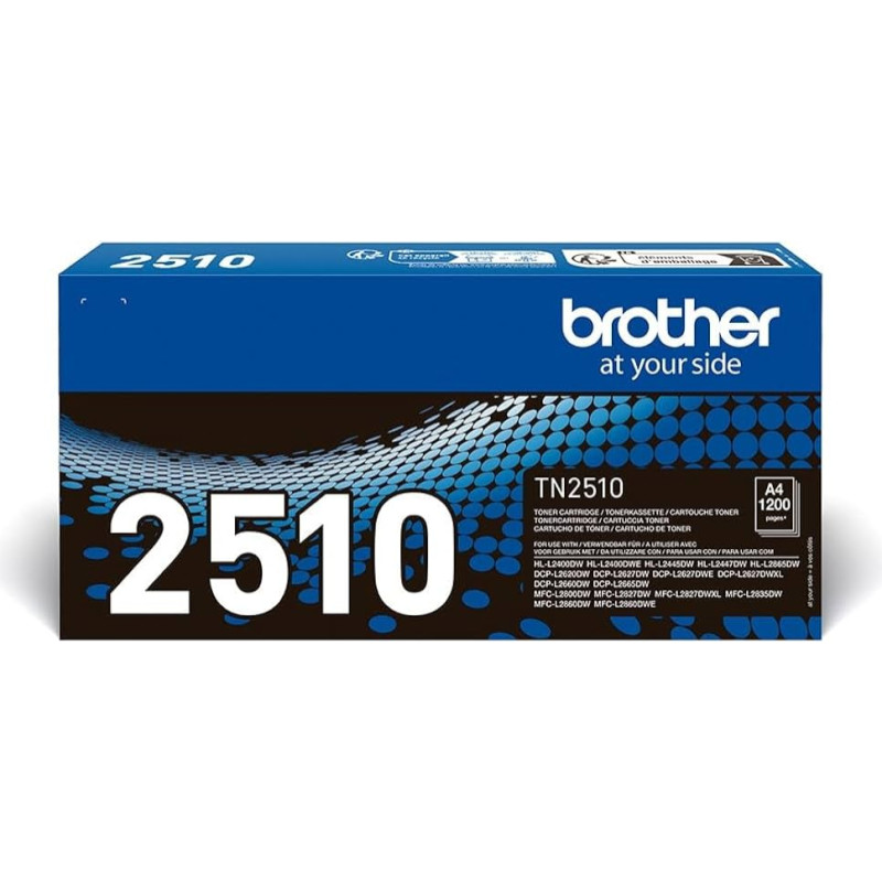 Brother Cartridge Brother TN-2510 BK 1200p. OEM