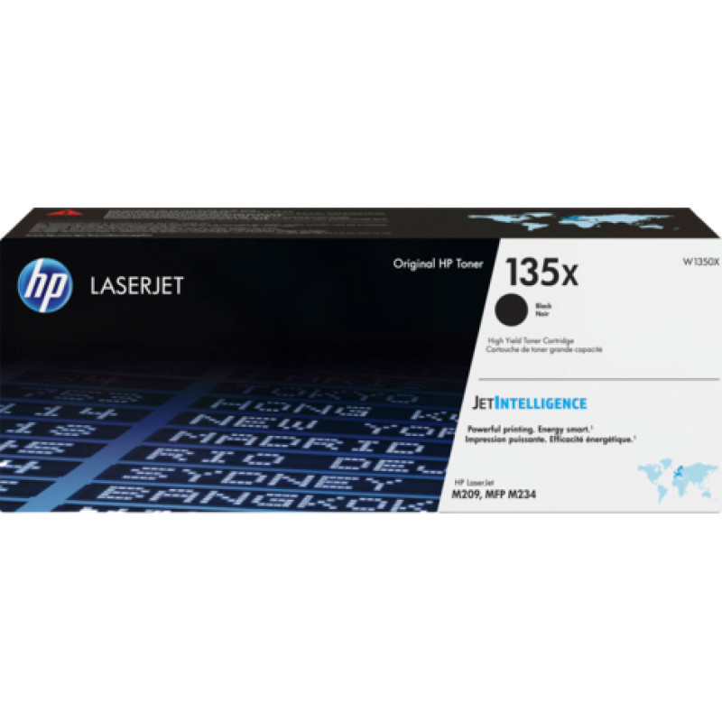 Hewlett-Packard Cartridge HP No.135X (W1350X) BK 2.4Kp. OEM