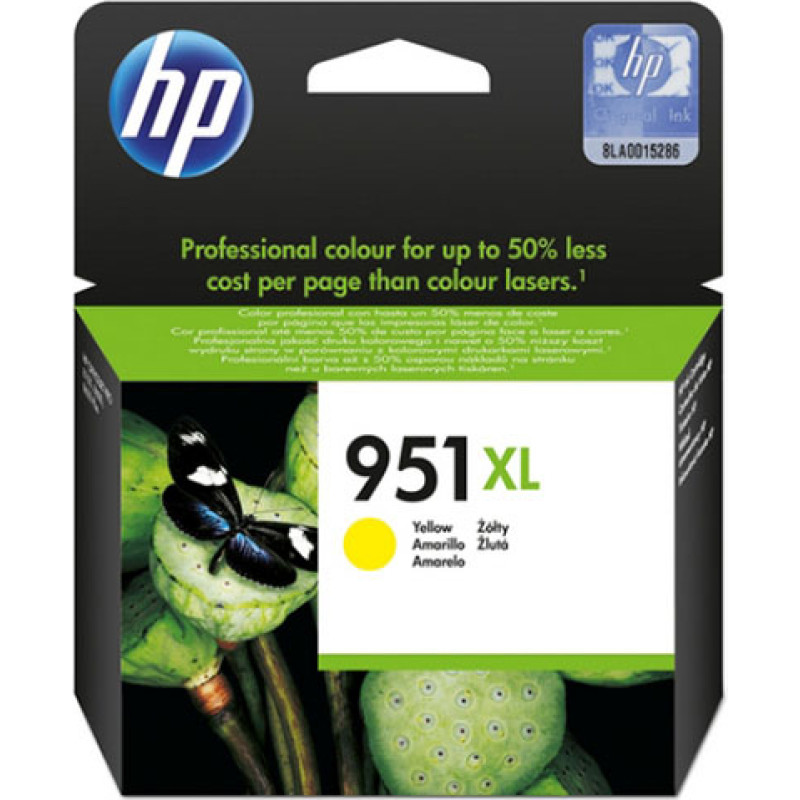 Hewlett-Packard Ink Cartridge HP No.951XL (CN048AE) YL 1500p. OEM