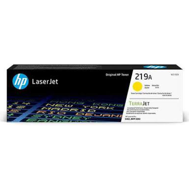 Hewlett-Packard Laser cartridge HP No.219A (W2192A) YL 1.2K OEM