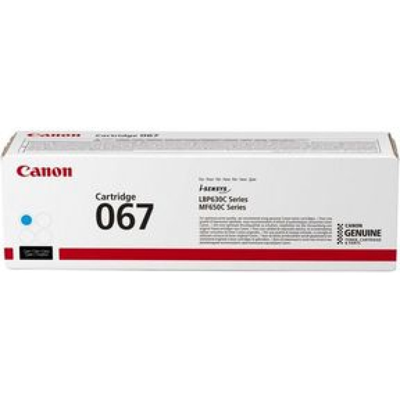Canon Cartridge Canon 067 (5101C002) CY 1250p. OEM