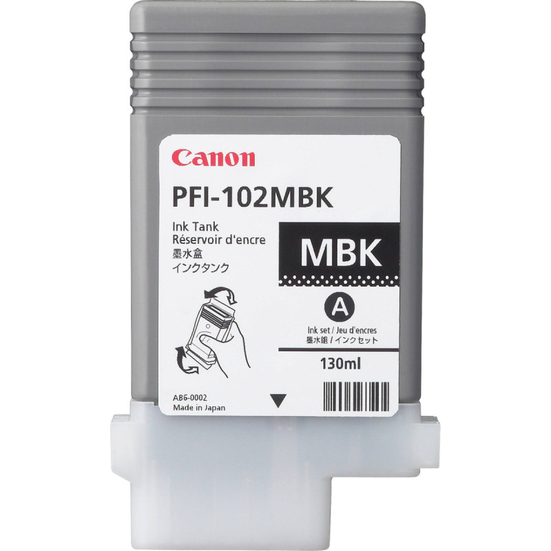 Canon Cartridge Canon PFI-102K (0894B001) Mat BK 130ml OEM