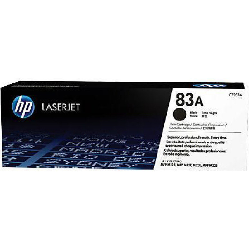 Hewlett-Packard Cartridge HP CF283A BK (83A) 1500p. OEM