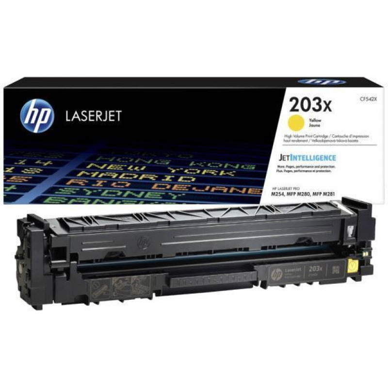 Hewlett-Packard Cartridge HP No.203X (CF542X) YL 2.5K OEM