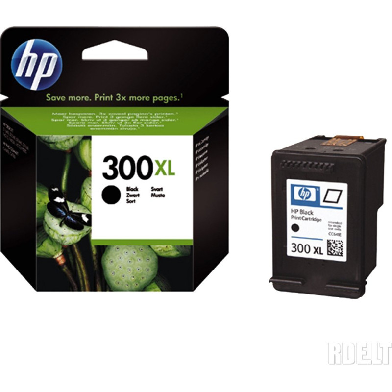 Hewlett-Packard Ink Cartridge HP No.300XL (CC641EE) BK 600p. OEM