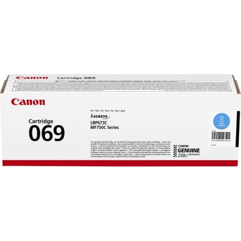 Canon Cartridge Canon 069 (5093C002) CY 1.900p. OEM