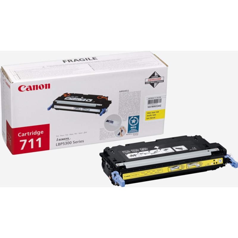 Canon Cartridge Canon 711 (1657B002) YL 6000p. OEM
