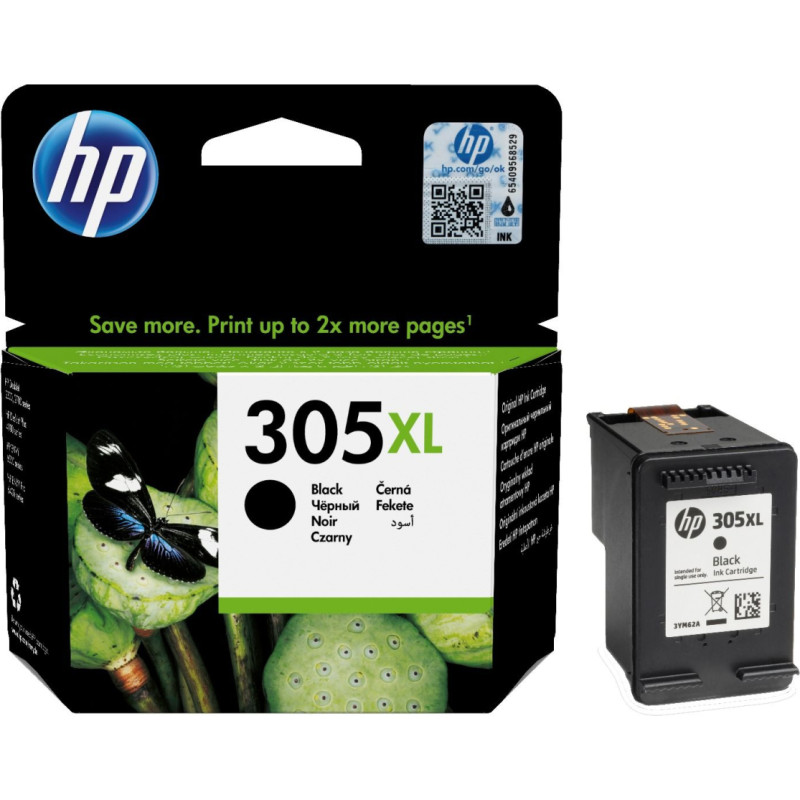Hewlett-Packard Ink Cartridge HP No.305XL (3YM62AE) BK 240p. OEM
