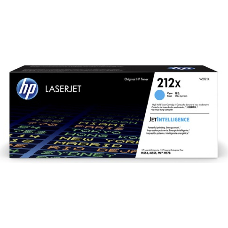 Hewlett-Packard Cartridge HP No.212X (W2121X) CY 10K OEM