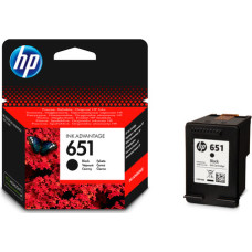 Hewlett-Packard Ink Cartridge No.651 (C2P10AE) BK OEM