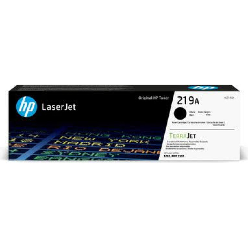 Hewlett-Packard Laser cartridge HP No.219A (W2190A) BK 1.3K OEM