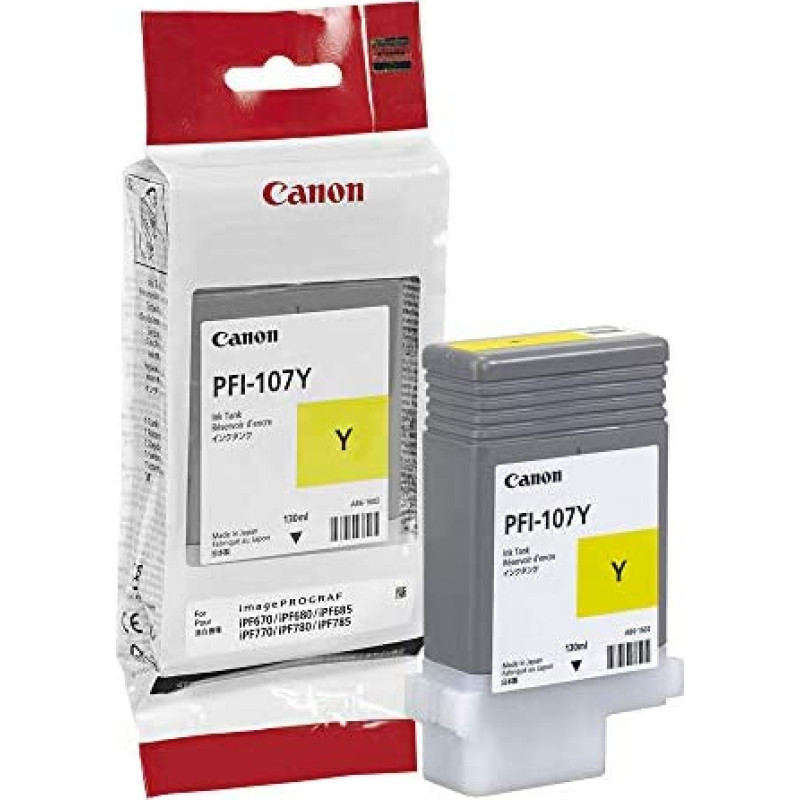 Canon Cartridge Canon PFI-107Y (6708B001) YL 130ml OEM