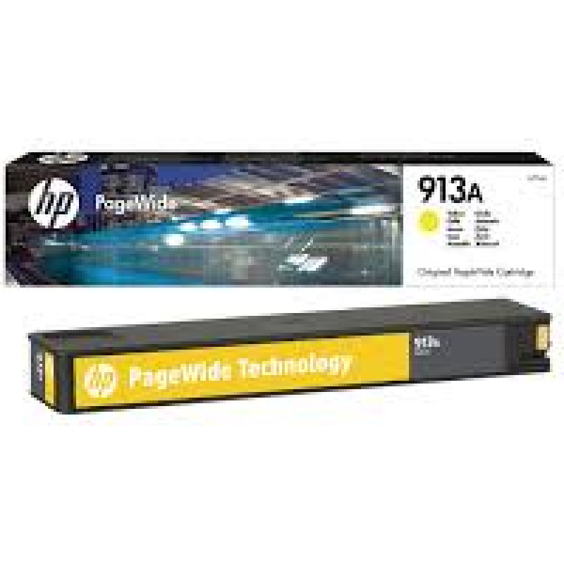 Hewlett-Packard Ink Cartridge HP No.913 (F6T79AE) YL 3000p. OEM