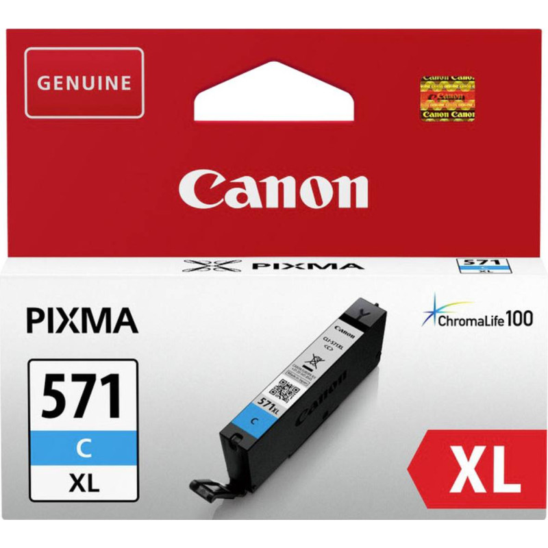 Canon Ink Cartridge Canon CLI-571XL (0332C001) CY 11ml OEM