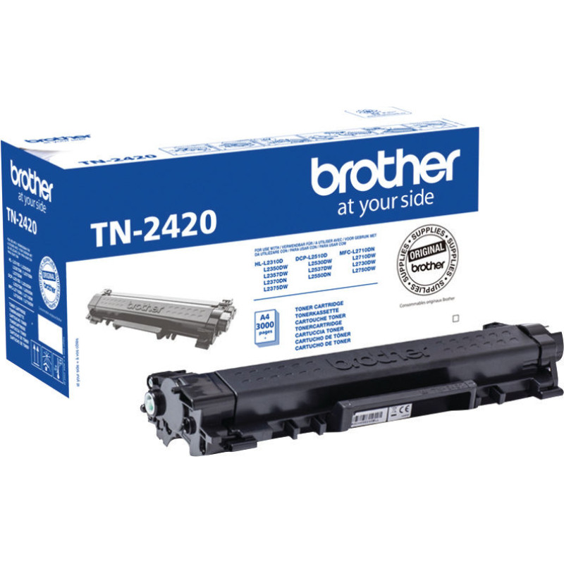 Brother Cartridge Brother TN-2420 BK 3000p. OEM
