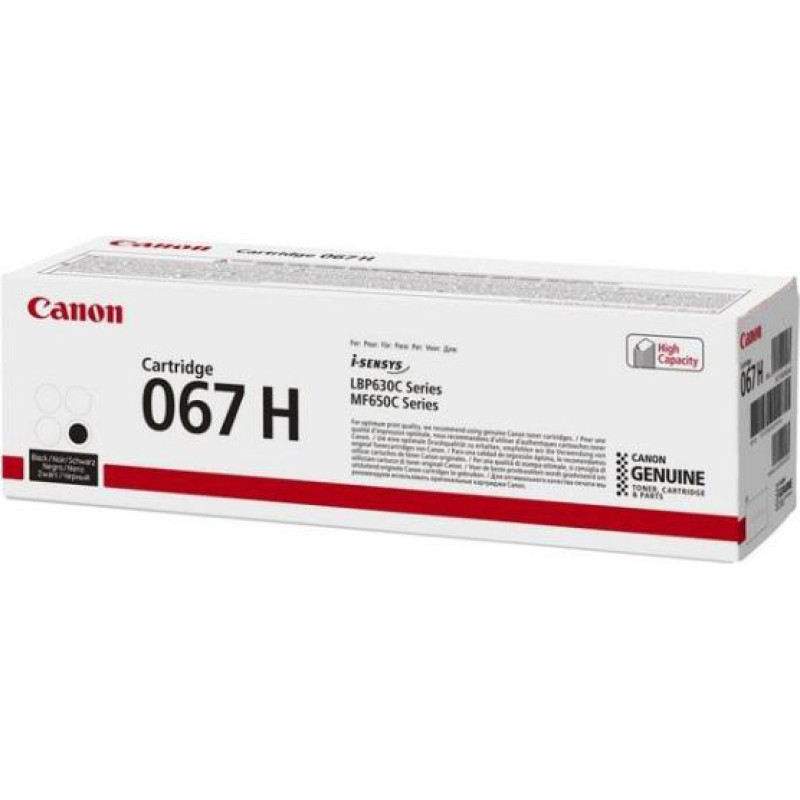 Canon Cartridge Canon 067H (5106C002) BK 3130p. OEM
