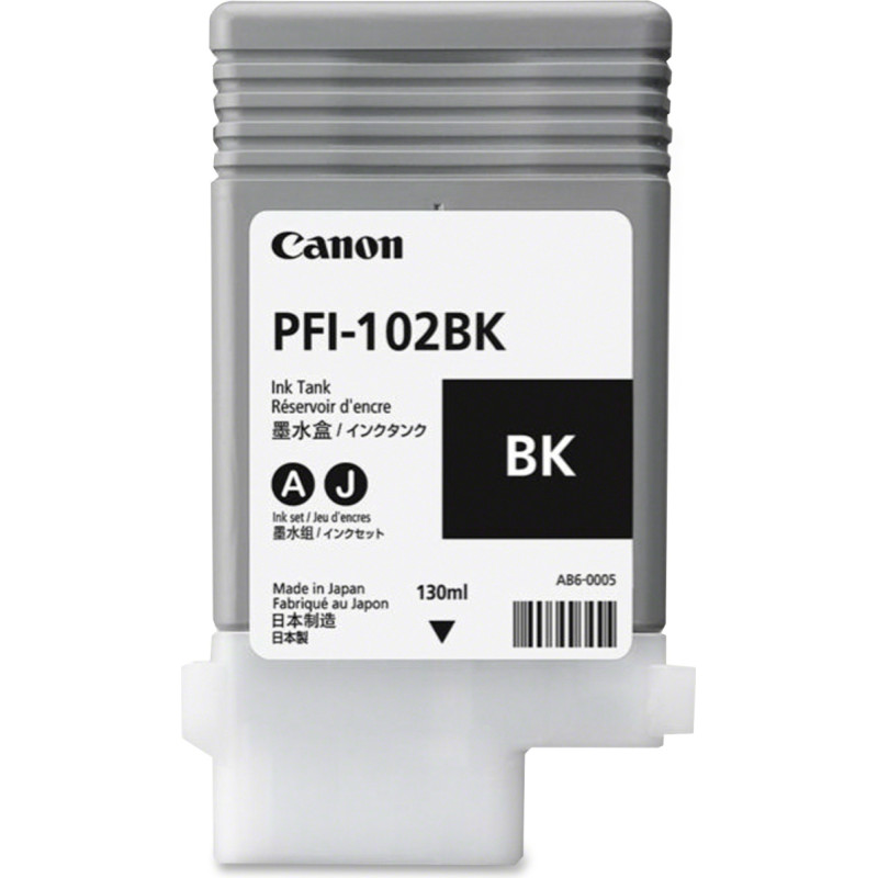 Canon Cartridge Canon PFI-102K (0895B001) BK 130ml OEM