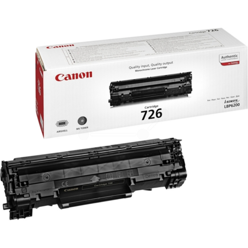 Canon Cartridge Canon 726 (3483B002) BK 2100p. OEM