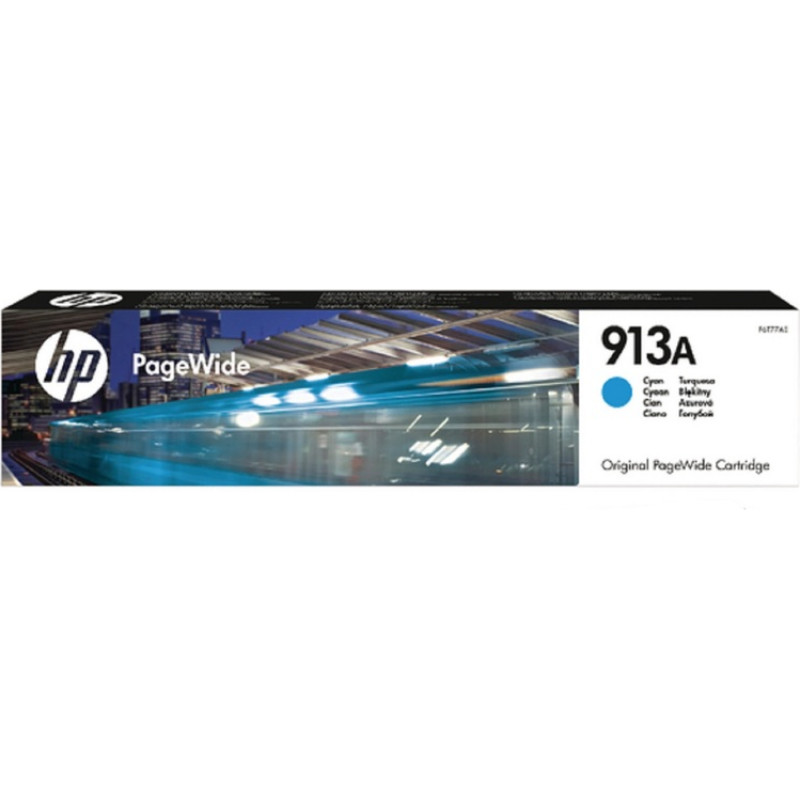 Hewlett-Packard Ink Cartridge HP No.913 (F6T77AE) CY 3000p. OEM