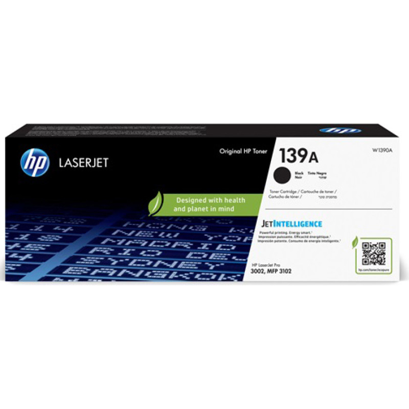 Hewlett-Packard Cartridge HP No.139A (W1390A) BK 1.5Kp. OEM
