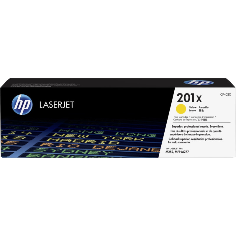 Hewlett-Packard Cartridge HP No.201X (CF402X) YL 2300p. OEM