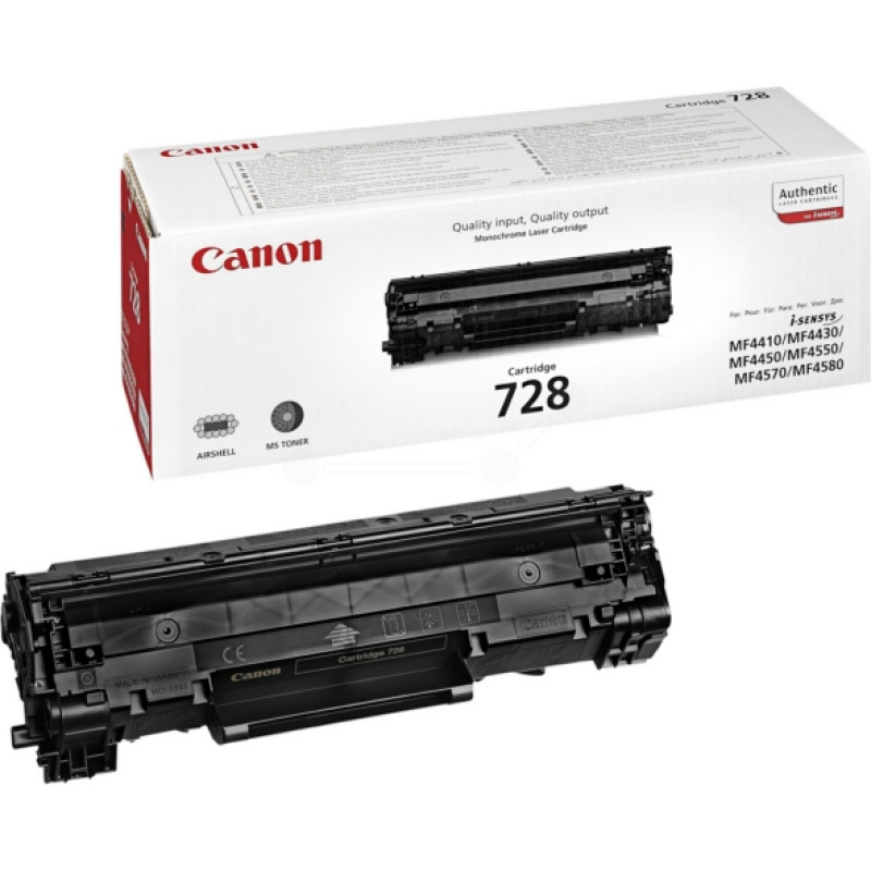 Canon Cartridge Canon 728 (3500B002) BK 2100p. OEM