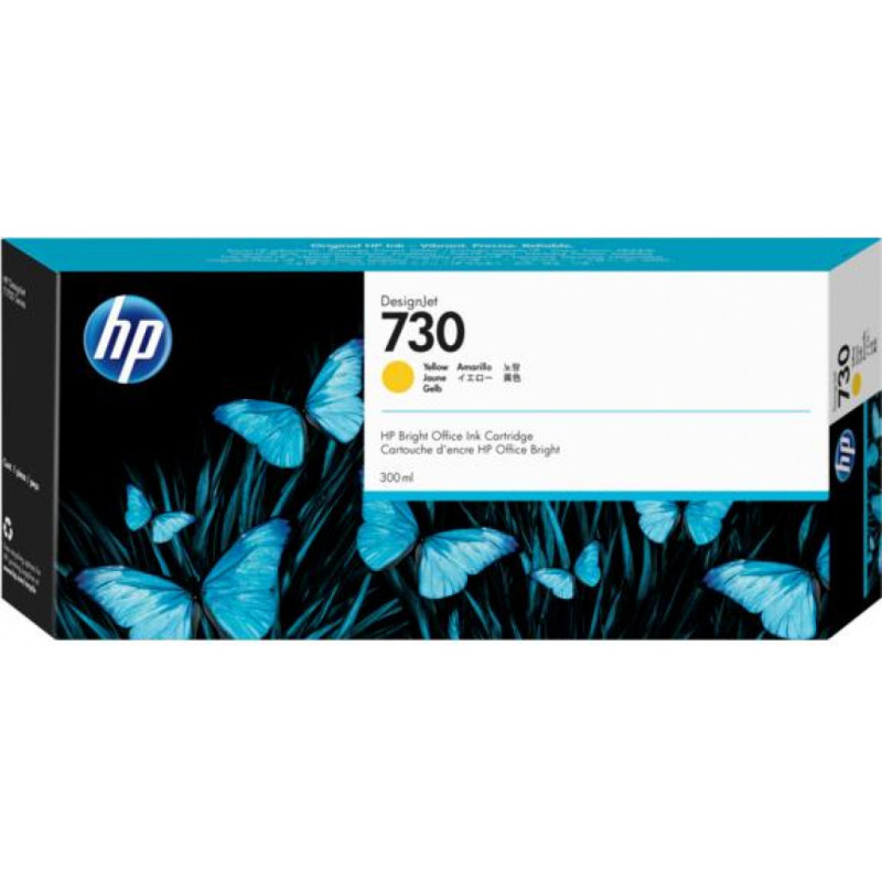 Hewlett-Packard Ink Cartridge HP No.730 (P2V70A) YL 300ml OEM