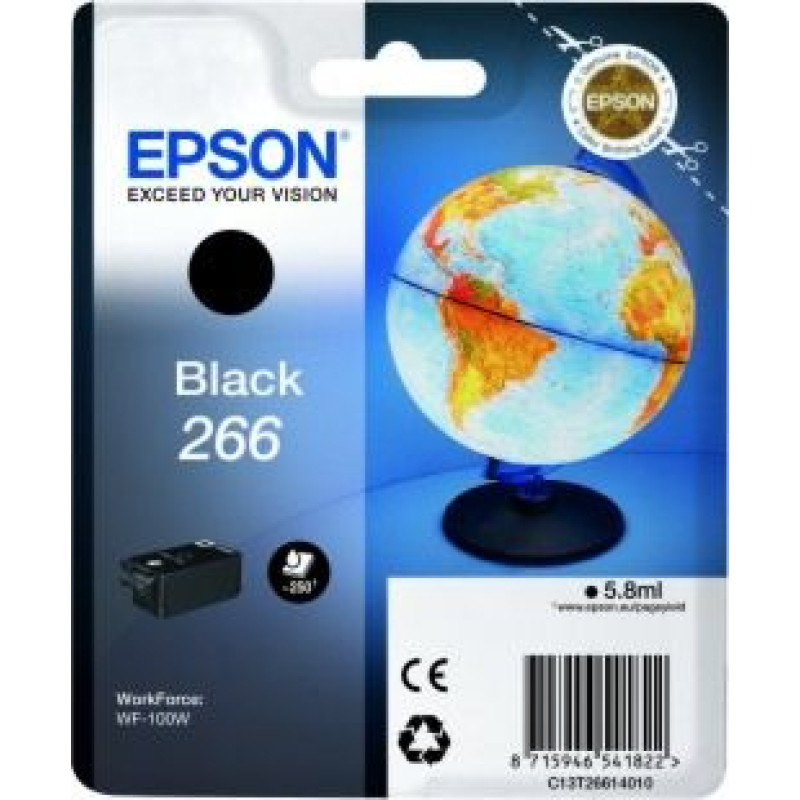 Epson Ink Cartridge EPSON T2661 (C13T26614010) BK 250p. OEM