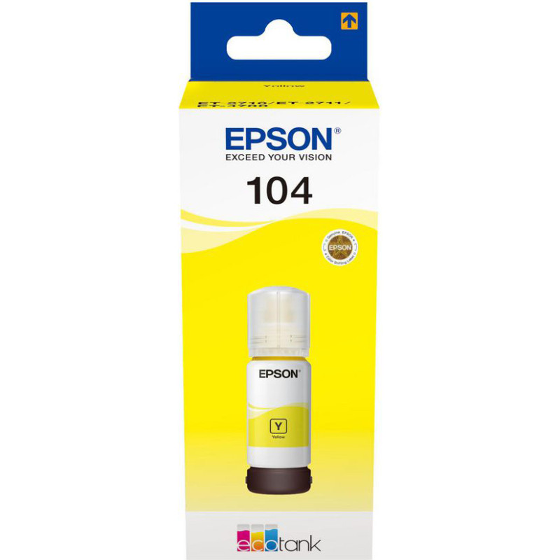 Epson Ink Epson T104 (C13T00P440) YL 65ml OEM
