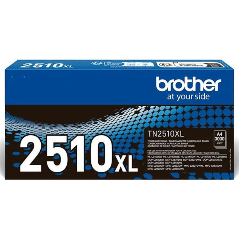 Brother Cartridge Brother TN-2510XL BK 3000p. OEM