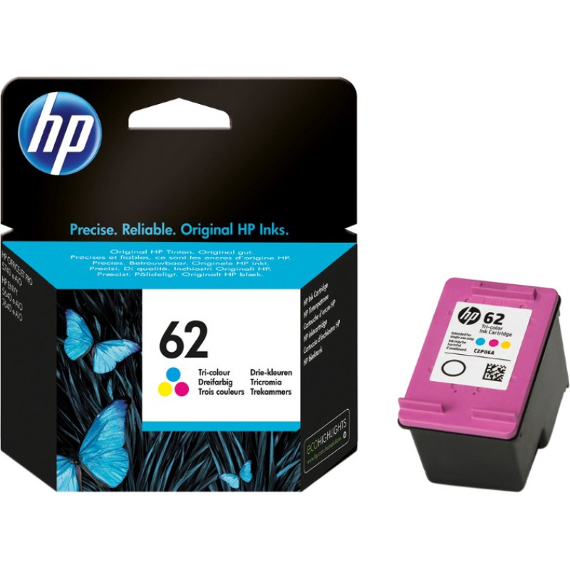 Hewlett-Packard Ink Cartridge No.62 (C2P06AE) CMY 165p. OEM