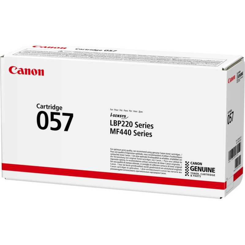Canon Cartridge Canon 057 (3009C002) BK 3100p. OEM