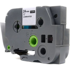 Tape Brother P-Touch TZE251 / TZ251 24mm x 8m black /white  COMPATIBLE