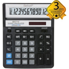 Rebell Calculator Desktop Rebell BDC712BK