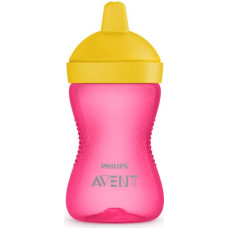 Philips Avent My Grippy mācību krūzīte ar cietu snīpi 300ml, 18M+, rozā - SCF804/04