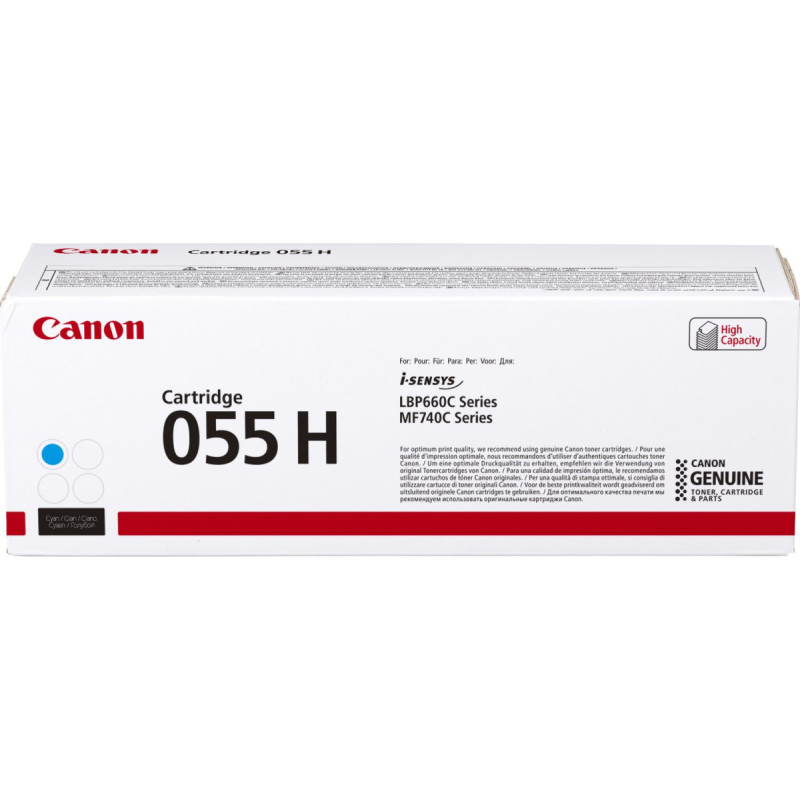 Canon Cartridge Canon 055H (3019C002/3019C004) CY 5900p. OEM