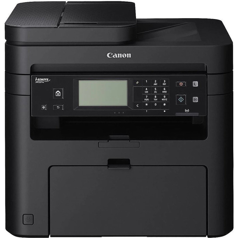 Canon Printer Canon i-SENSYS MF237w Mono LAN WiFi ADF FAX Multifunction