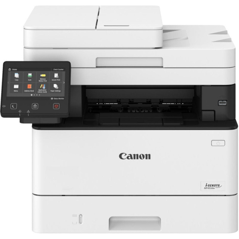 Canon Printer Canon i-SENSYS MF453dw Mono Duplex LAN WiFi Multifunction