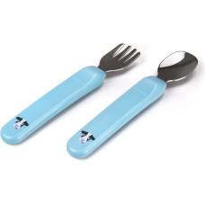 Kidsme karotīte un dakšiņa, Aquamarine, no 6 mēn. - 140301 AQ
