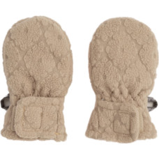 Lodger Mittens Folklore Fleece bērnu cimdiņi, Beige, 0-12m - MTF 630_0-12