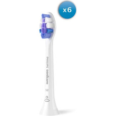 Sonicare S2 Sensitive zobu birstes uzgalis, 6 gab, balts - HX6056/87