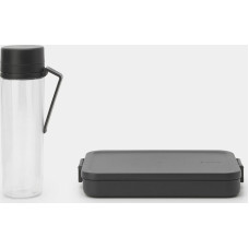 Brabantia Make & Take pusdienu pārtraukuma komplekts, dark grey - 206689